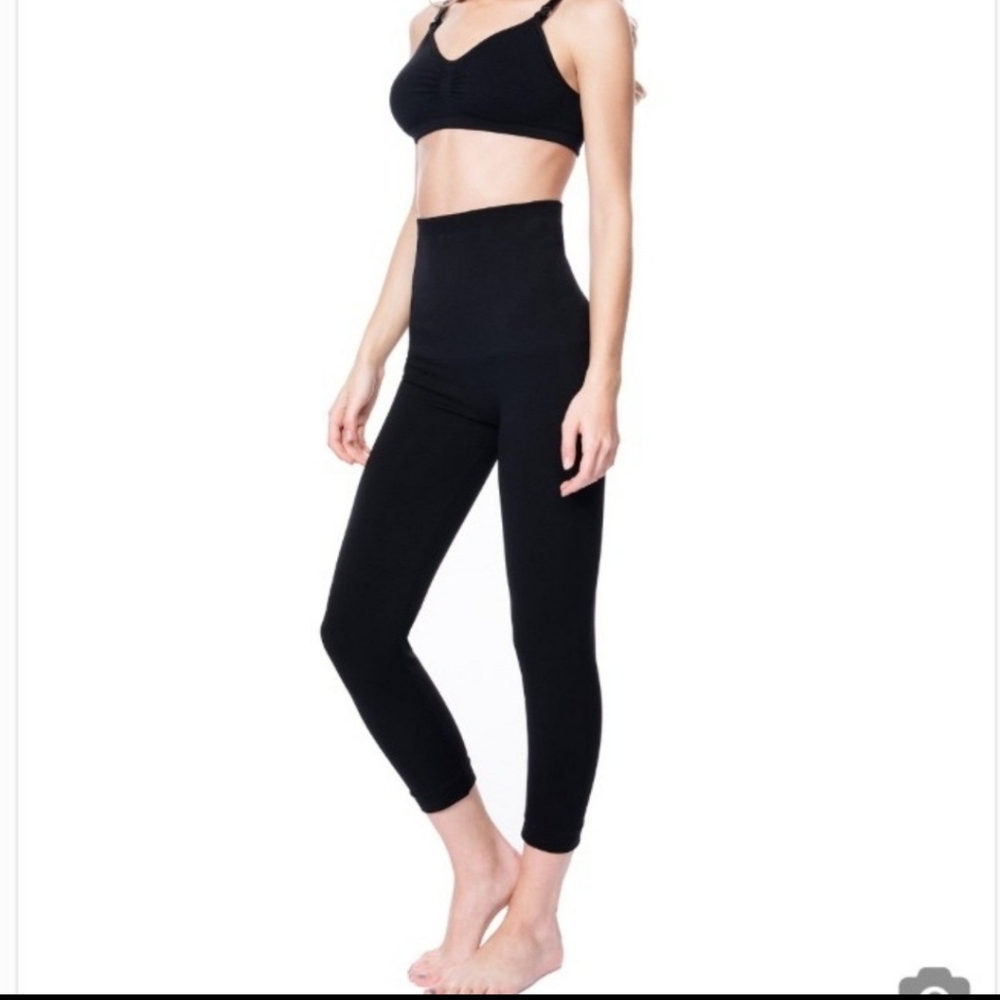 Mothers Essentials Postpartum Shaper Crop Leggings